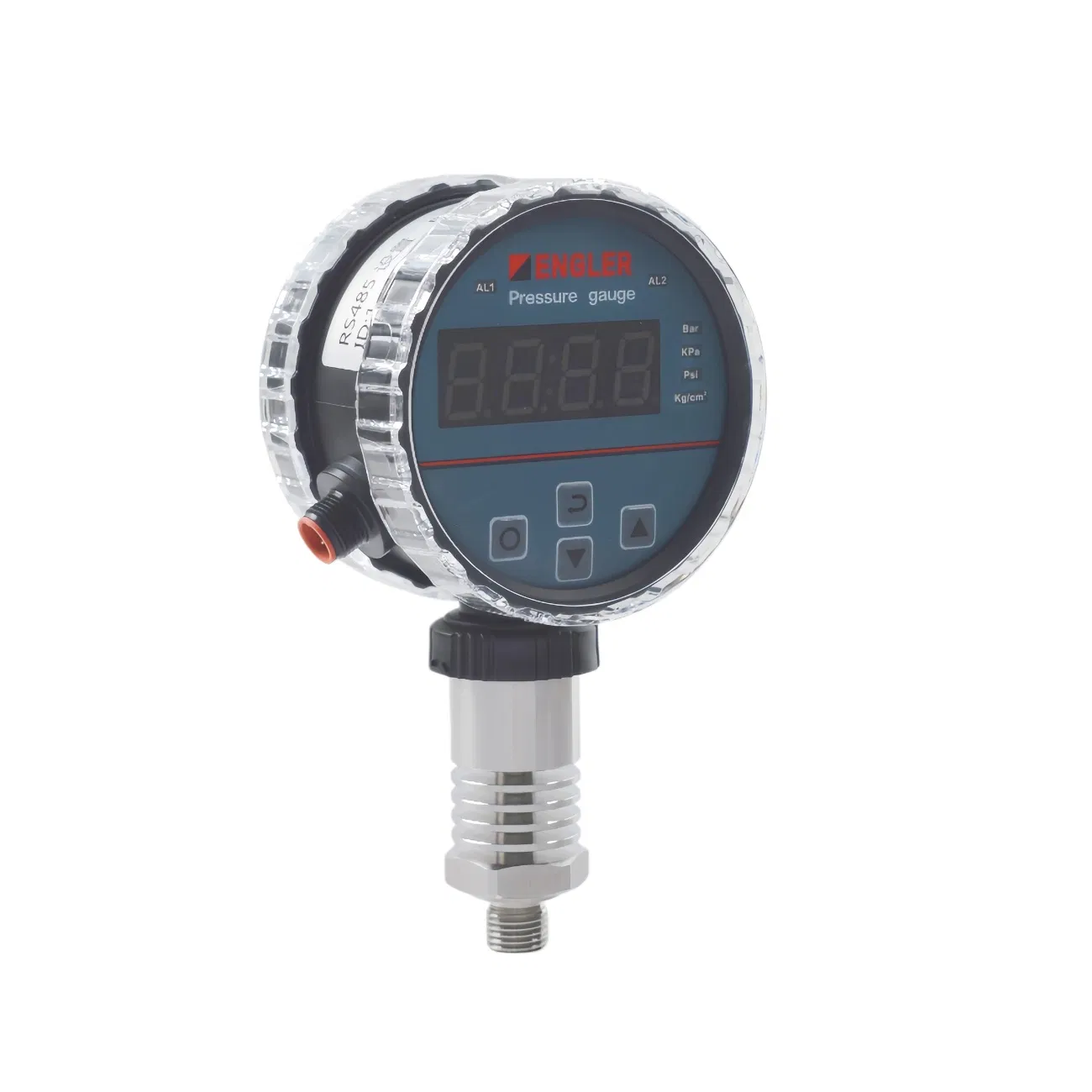 Material PVDF Óptimo IP65 Manômetro Digital para Tanques de Tratamento