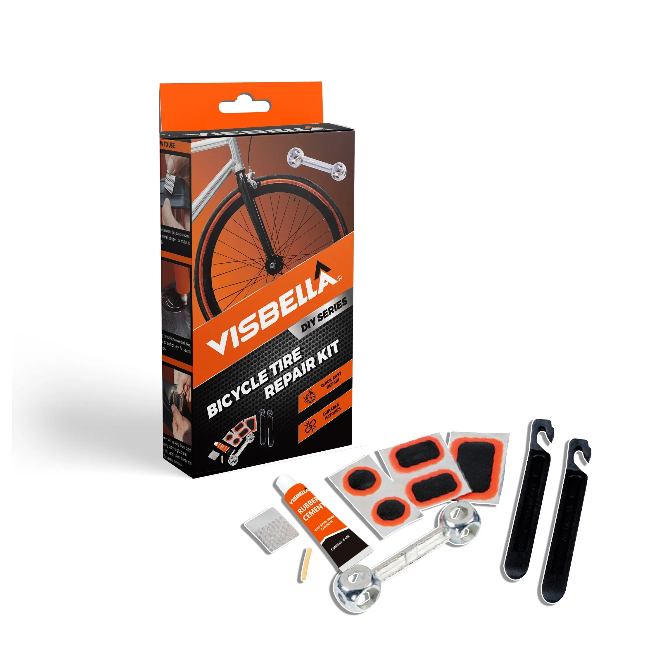 Kit de Reparação de Pneus Padrão CE/ISO para Fabricação de Bicicletas/Carros Preço de Fábrica