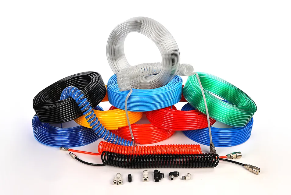 Tubo em espiral PU
