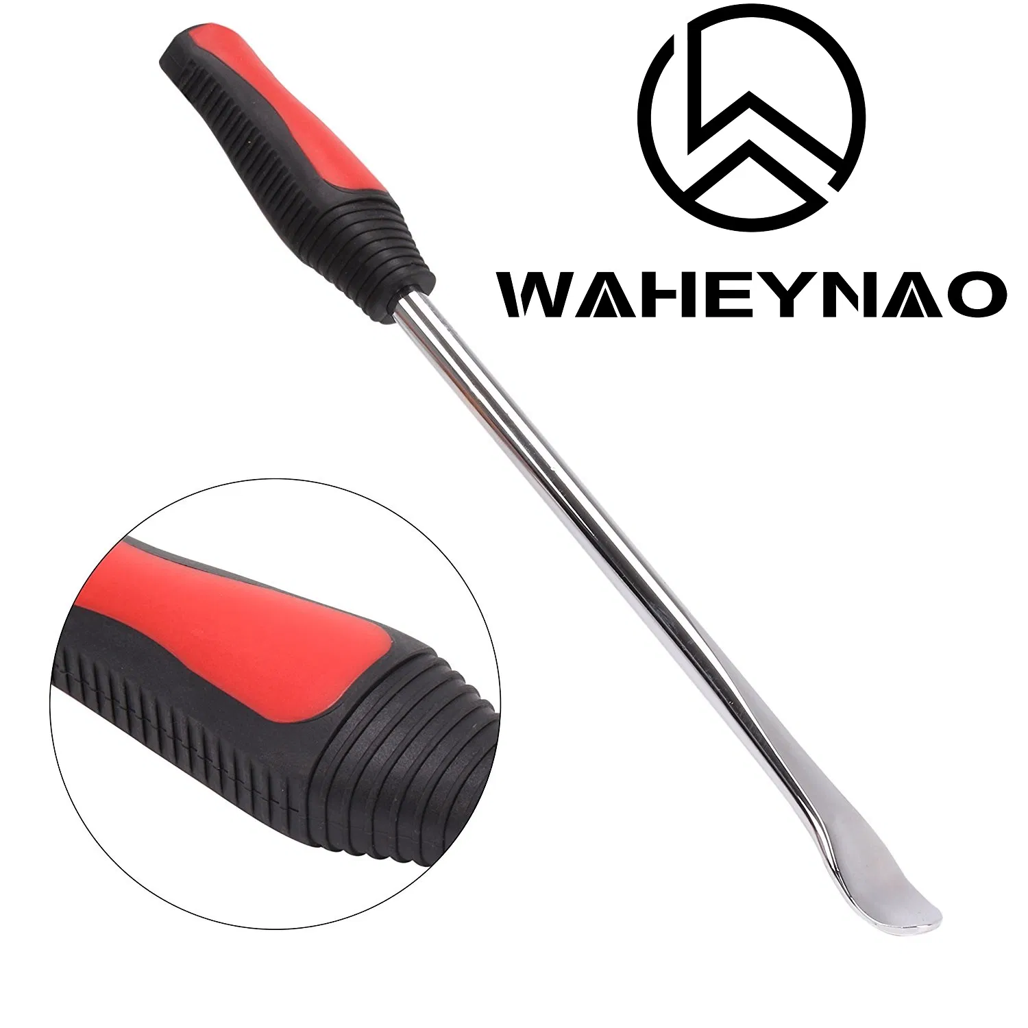 Waheynao 14.5" Colheres de Pneus Alavanca de Ferro Ferramenta de Troca de Pneus para Motocicleta Moto de Terra Cortador de Grama