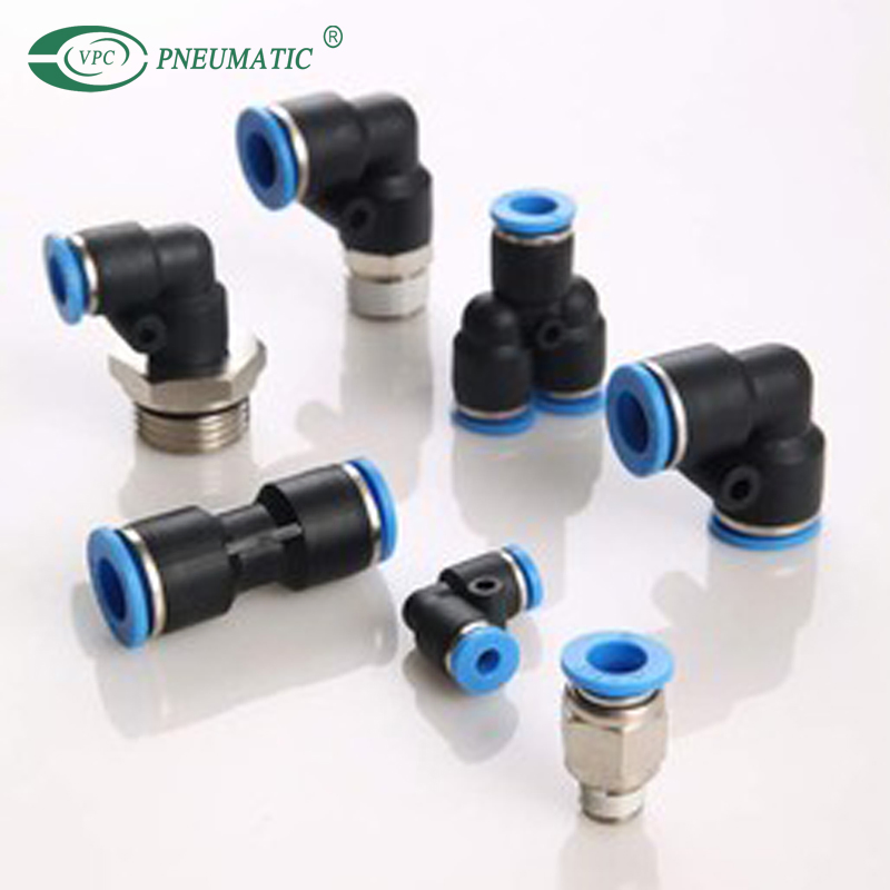 Venda Quente Barata Série Vpc 4mm 8mm 12mm Conexões Pneumáticas Rápidas Retas Masculinas