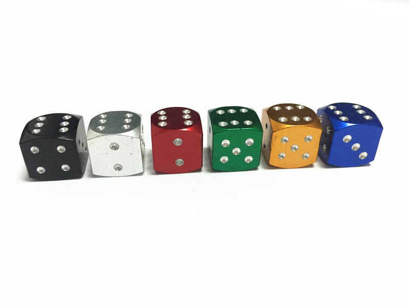 Tampa de Válvula de Ar para Roda de Pneus em Alumínio Vermelho 4PCS Um Conjunto
