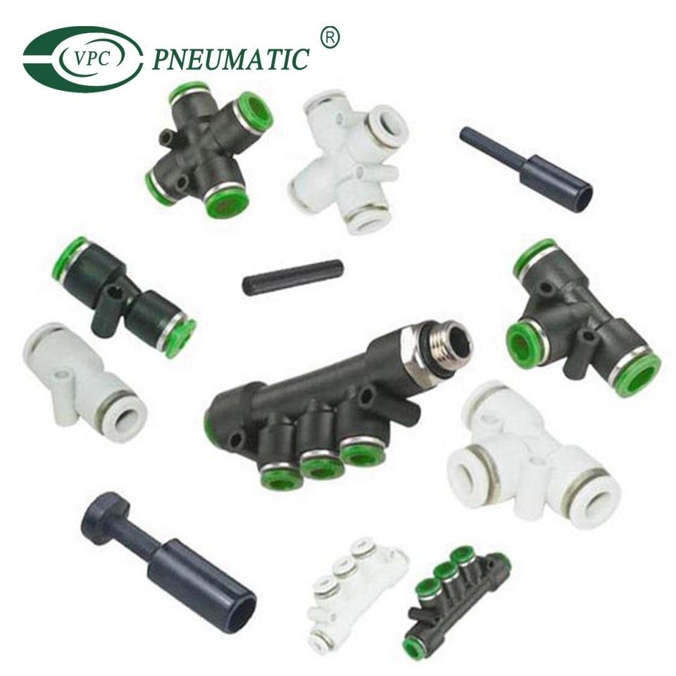 Venda Quente Barata Série Vpc 4mm 8mm 12mm Conexões Pneumáticas Rápidas Retas Masculinas