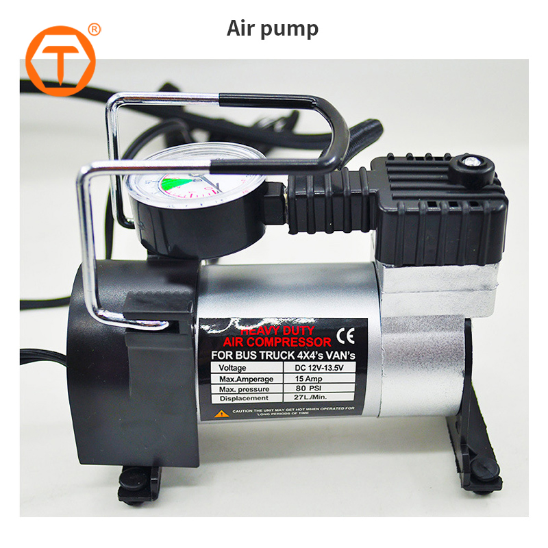 13 Kit de Reparação de Pneus de Emergência para Carro com Compressor Elétrico Portátil PCS