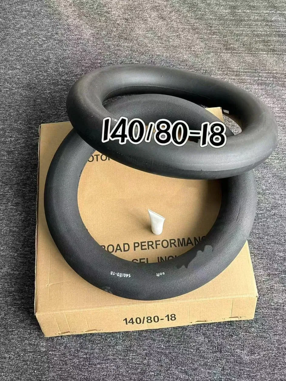 Pneu de Motocicleta Motocross Enduro Esponja Mousse Tubo Pneus Borracha Espumada Bicicleta de Terra Câmara de Ar
