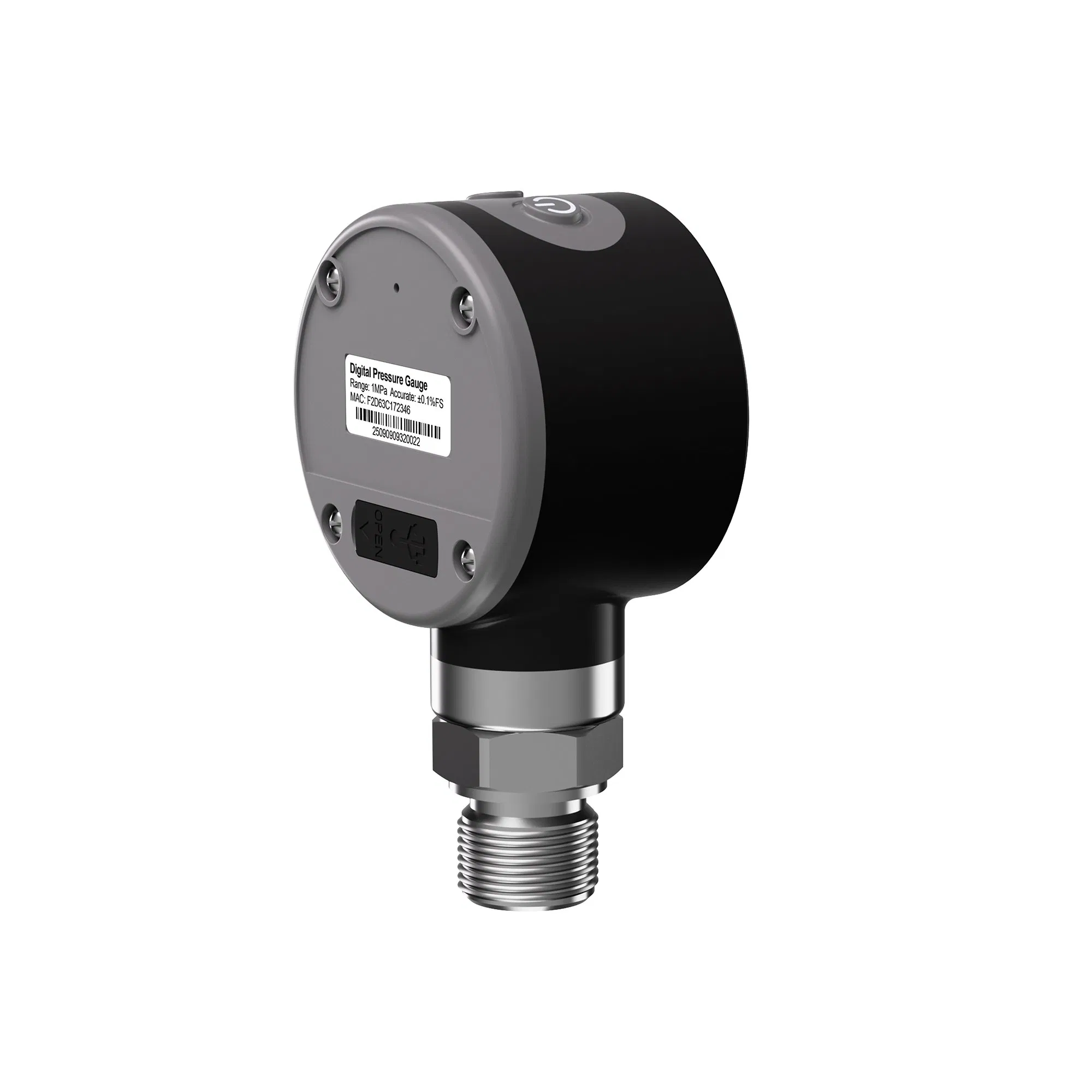 Manômetro Digital de Pressão com Registro de Dados de Grande Armazenamento IP67 5-Digit Tela LCD 1m Alta Precisão Recarregável MD-S261 com Certificação ATEX