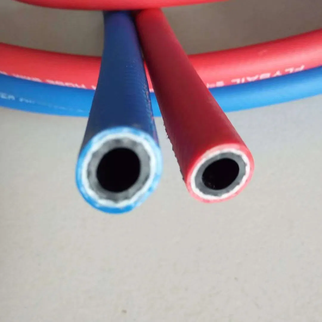 Mangueira de Ar Híbrida de PVC e Borracha Preta de Alta Pressão 3/8 1/2 3/4 1 Polegada 20bar 40bar para Bomba de Água, Combustível e Óleo Compressor