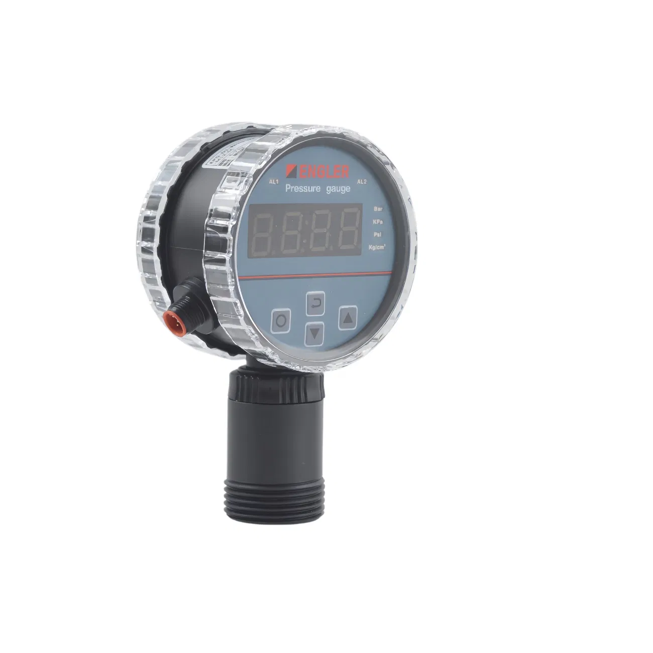 Material PVDF Óptimo IP65 Manômetro Digital para Tanques de Tratamento