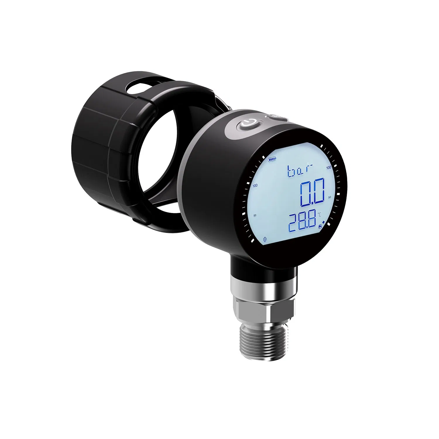 IP67 À prova d'água de alta precisão recarregável 5-Digit Exibe datalogger Bluetooth que suporta 1m Registra manômetro digital MD-S261 com certificação ATEX