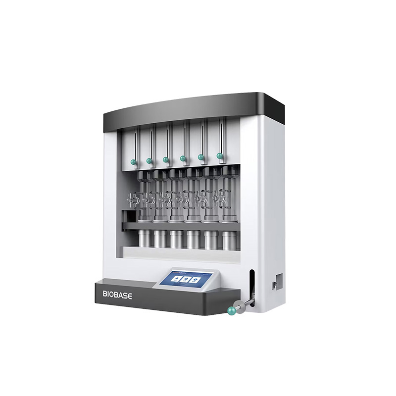 Analisador de Gordura Biobase 6 Posições Extrator Soxhlet
