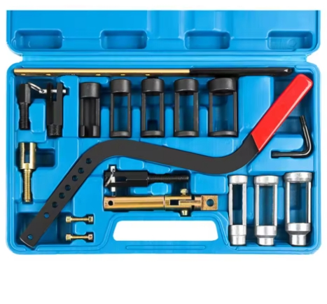 Kit de Ferramentas Universal para Desmontagem de Carros, Compressor de Molas de Válvula, Instalador e Removedor, Ferramenta para Troca de Selos de Válvula do Veículo