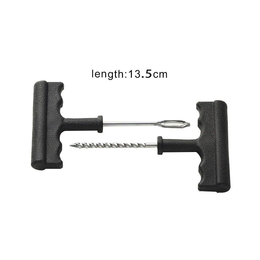 Conjunto de Ferramentas para Reparação de Pneus de Veículo Tipo T em Liga de Zinco
