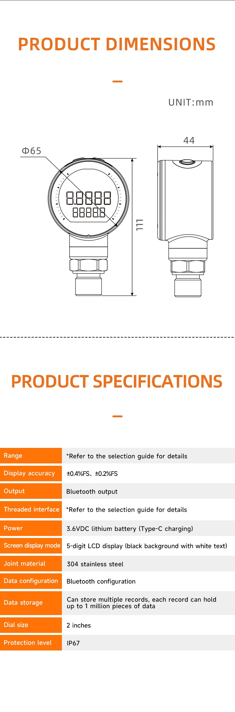 MD-S261 Display