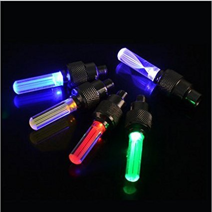 Tampas de Válvula de Pneu Coloridas de Plástico ABS LED Atacadistas para Carro, Bicicleta, Motocicleta