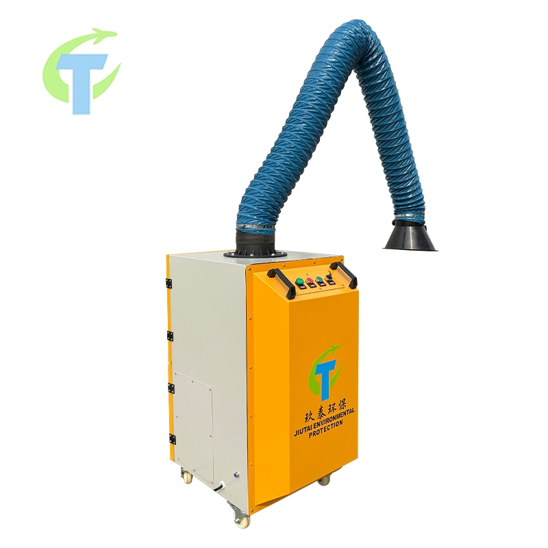 Purificador de Fumaça de Soldagem Industrial Extrator Móvel de Fumaça de Soldagem para Oficina de Metal
