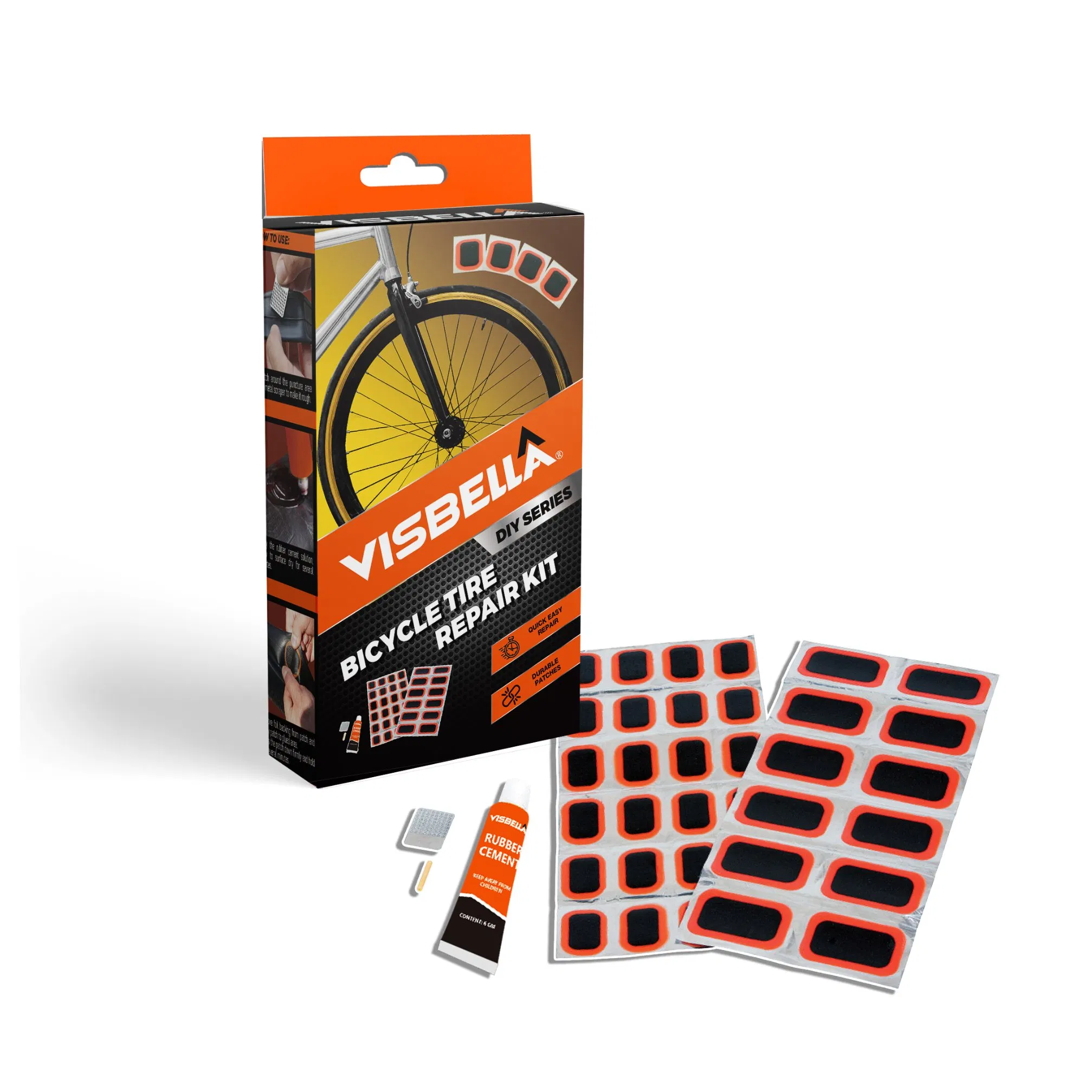 Kit de Reparação de Pneus Padrão CE/ISO para Fabricação de Bicicletas/Carros Preço de Fábrica