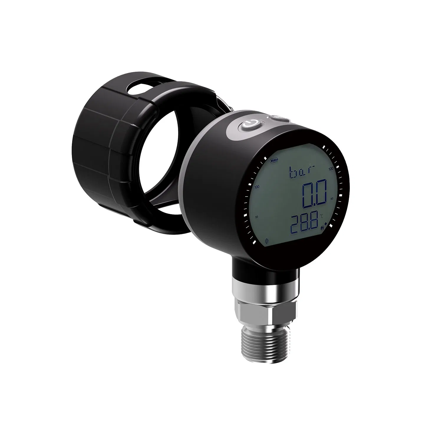 IP67 À prova d'água de alta precisão recarregável 5-Digit Exibe datalogger Bluetooth que suporta 1m Registra manômetro digital MD-S261 com certificação ATEX