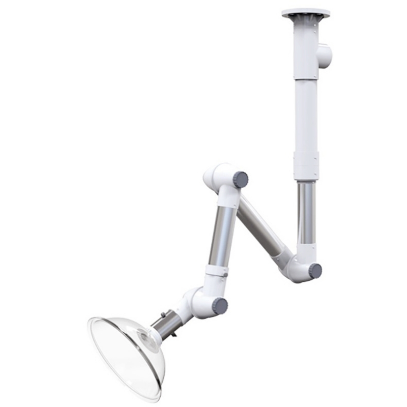 Ajustável 360&deg; PARA Laboratório Campana Extractora Giratória &amp; Extrator De Fumos Universal