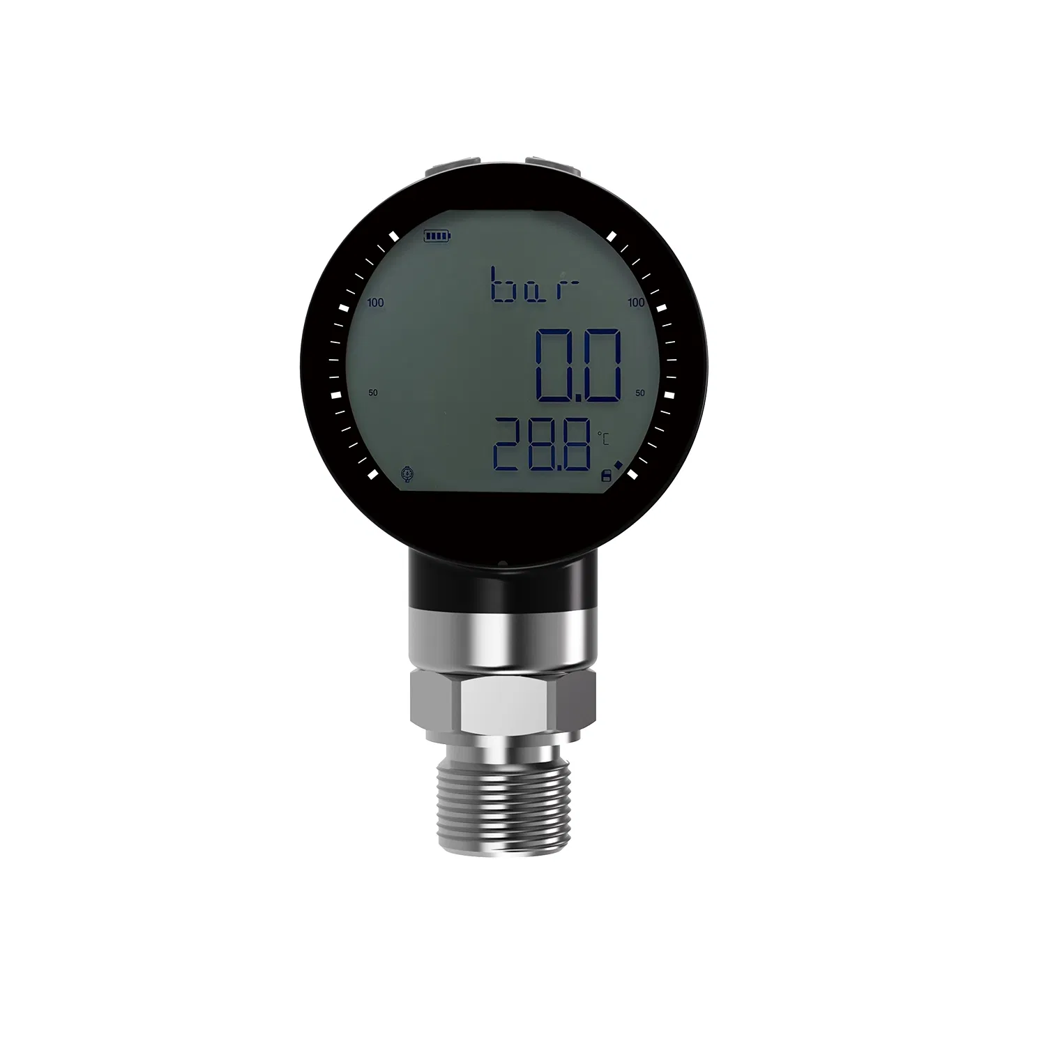 IP67 À prova d'água de alta precisão recarregável 5-Digit Exibe datalogger Bluetooth que suporta 1m Registra manômetro digital MD-S261 com certificação ATEX