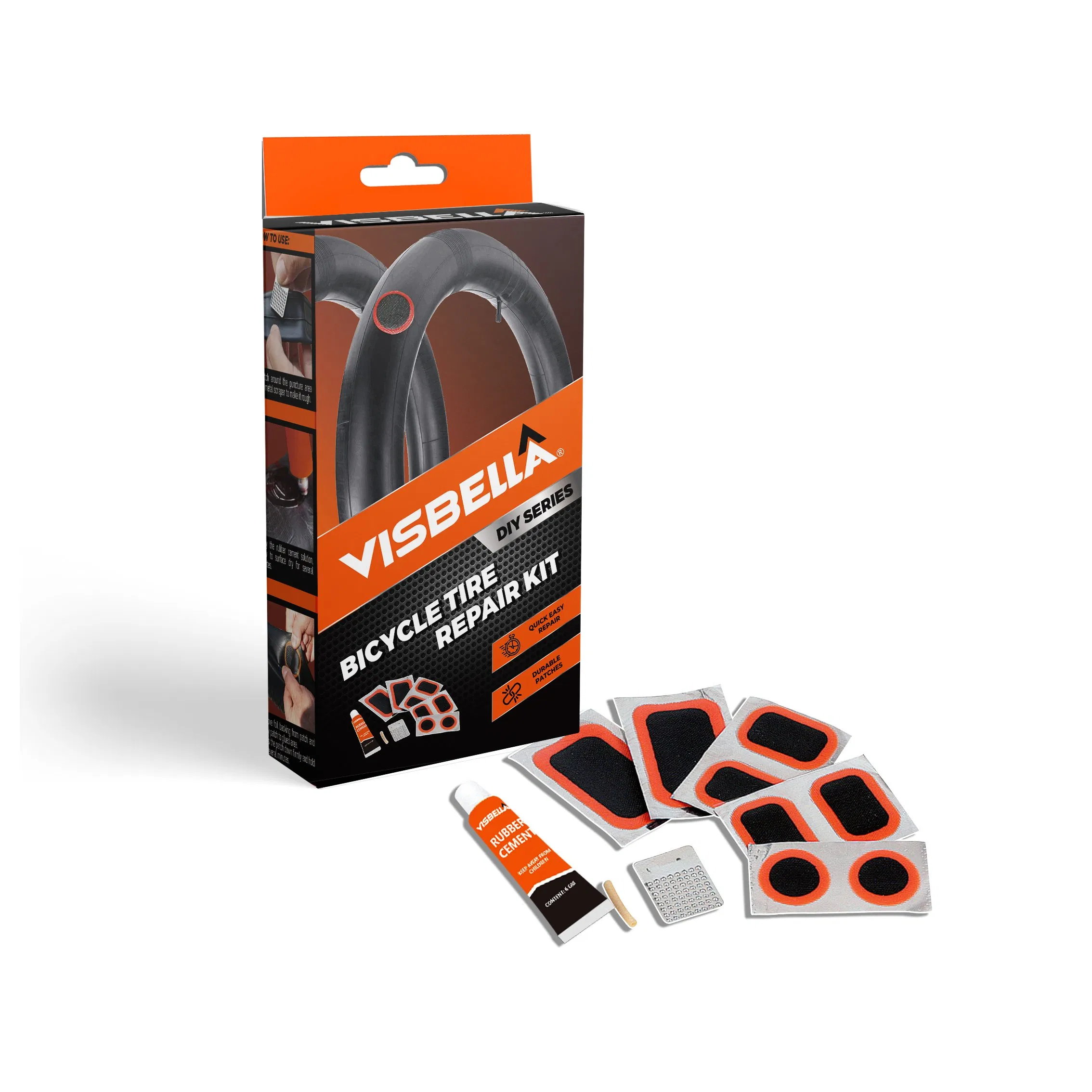 Kit de Reparação de Pneus Padrão CE/ISO para Fabricação de Bicicletas/Carros Preço de Fábrica