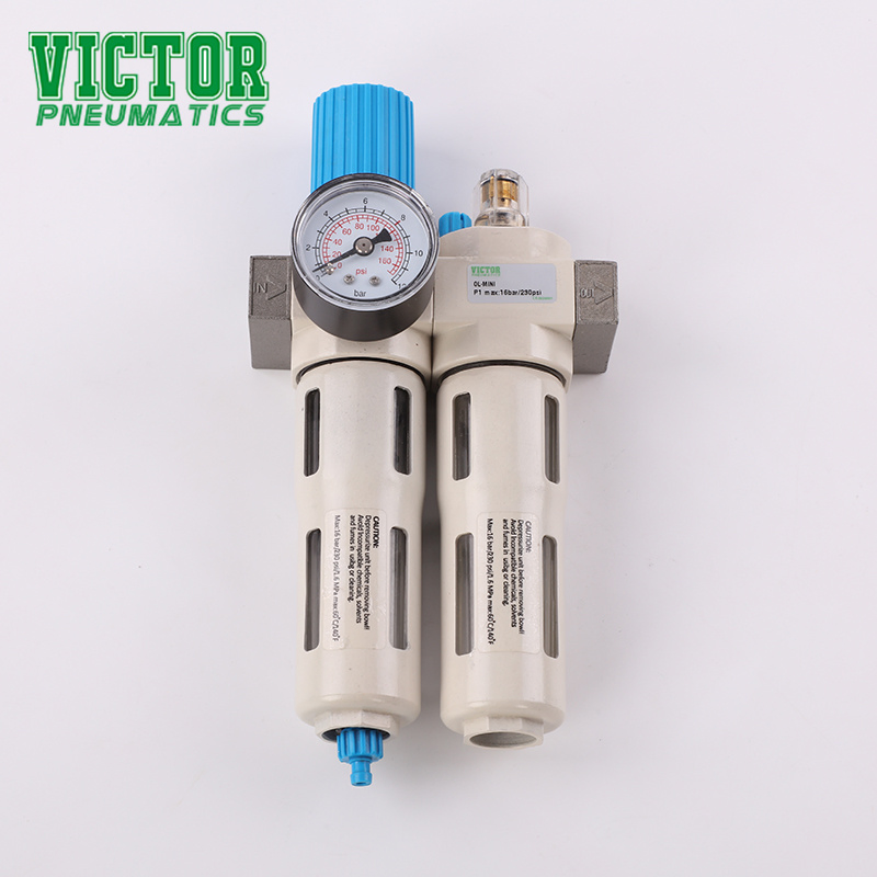 Regulador de Pressão de Ar Airtac 1/2 Polegada Regulador de Filtro