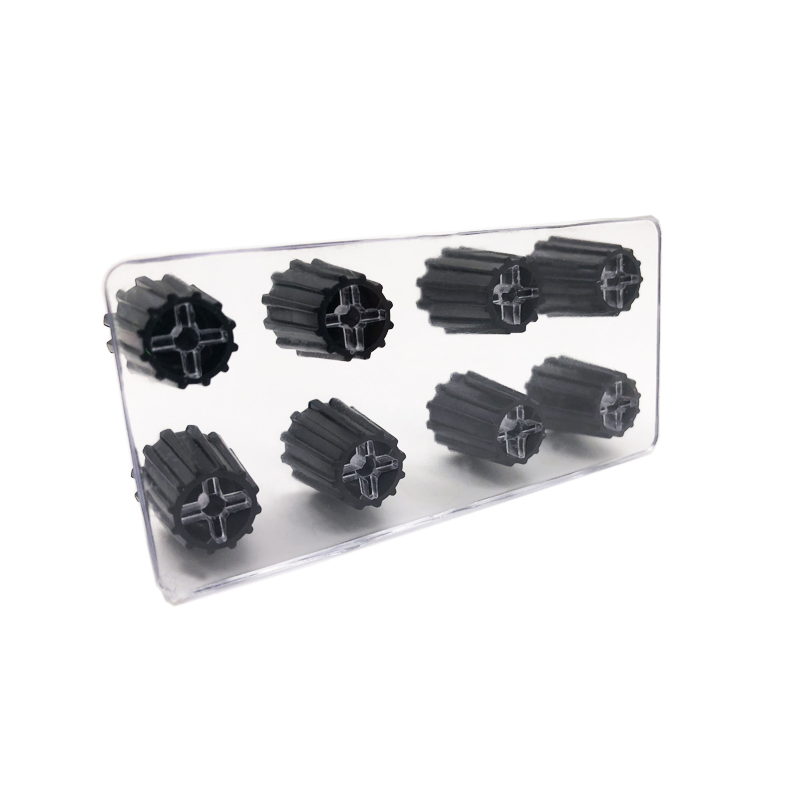 8PC Tampas de Válvula de Pneus de Plástico Preto para Carros, Motocicletas, Bicicletas, Veículos Elétricos, Todos os Válvulas Gerais Americanas