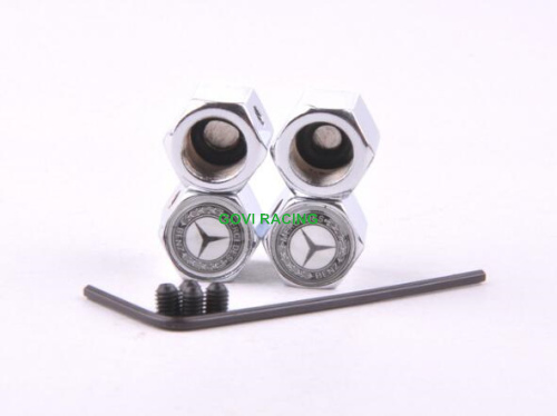 4PCS/Set Car Tire Valve Caps Aluminum Stem Cap