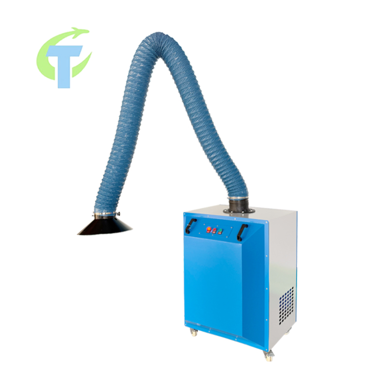 Extrator de Fumaça Portátil Absorvedor de Fumaça de Soldagem e Solda Limpeza Vendedora Purificador de Poeira