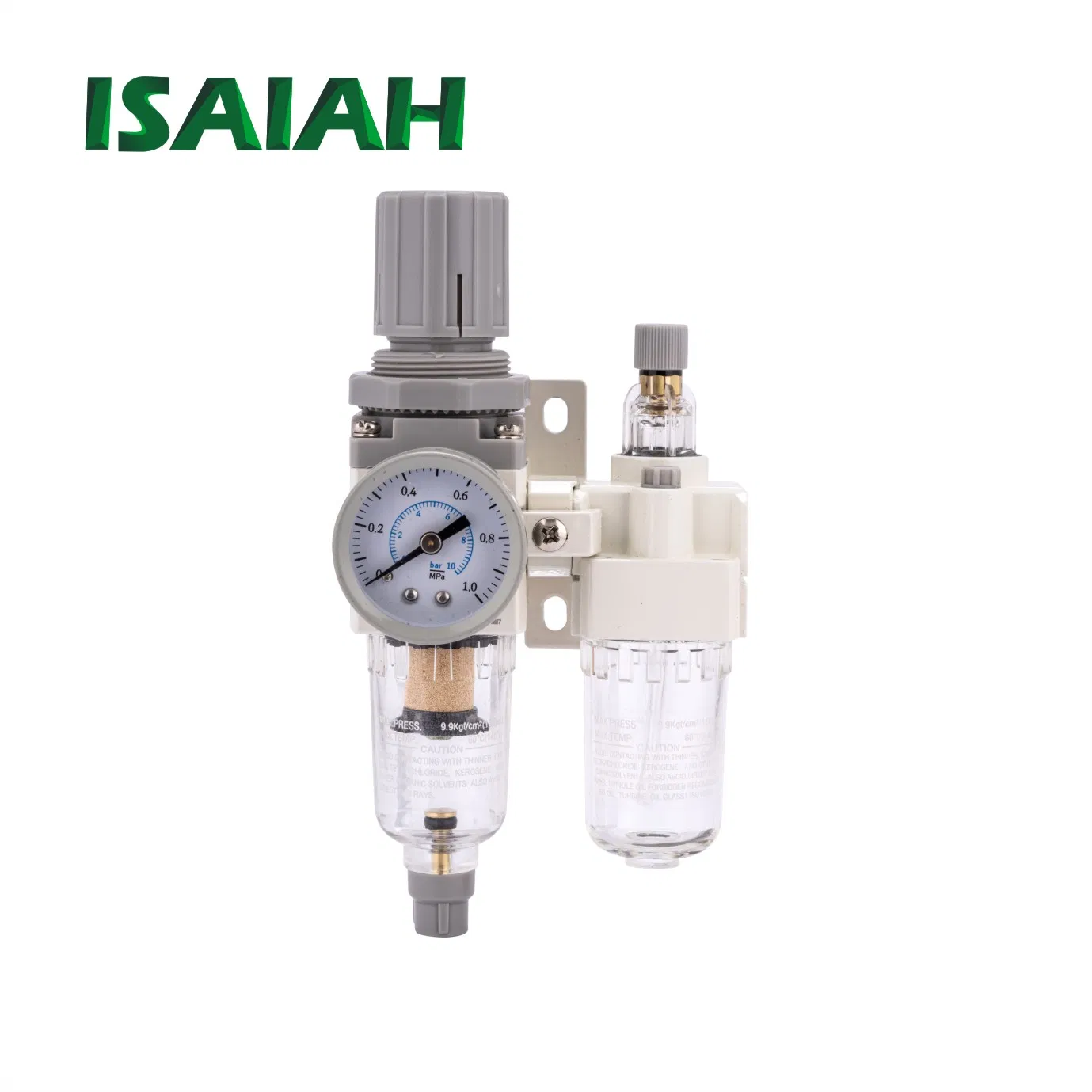 Fabricante de Componentes Pneumáticos Isaiah Brand Regulador de Pressão Filtro para Compressores de Ar