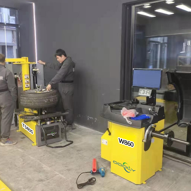 Balanceador de Rodas Automático de Alta Velocidade e Computadorizado
