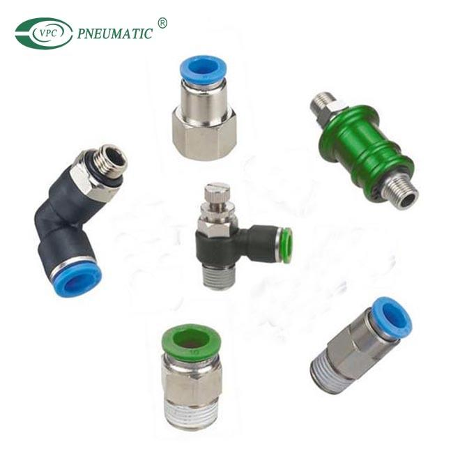 Venda Quente Barata Série Vpc 4mm 8mm 12mm Conexões Pneumáticas Rápidas Retas Masculinas