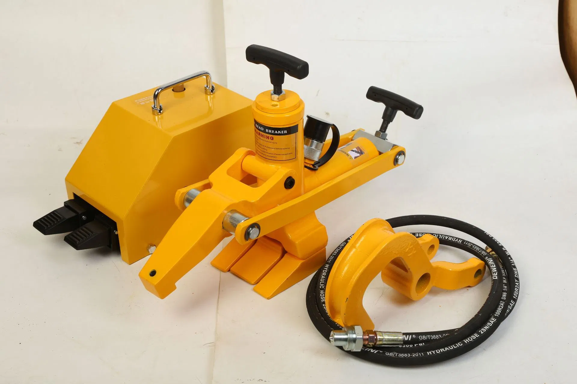 Desmontador de Bead de Pneus Manual Hidráulico Portátil para Caminhão