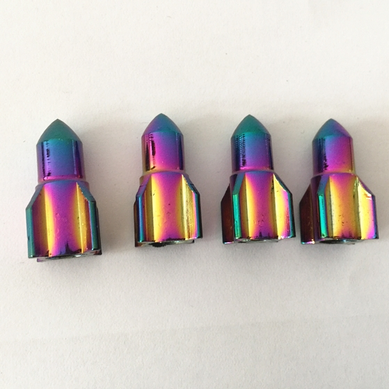 Tampas de Válvula de Pneu do Modelo Neo Rocket Coloridas