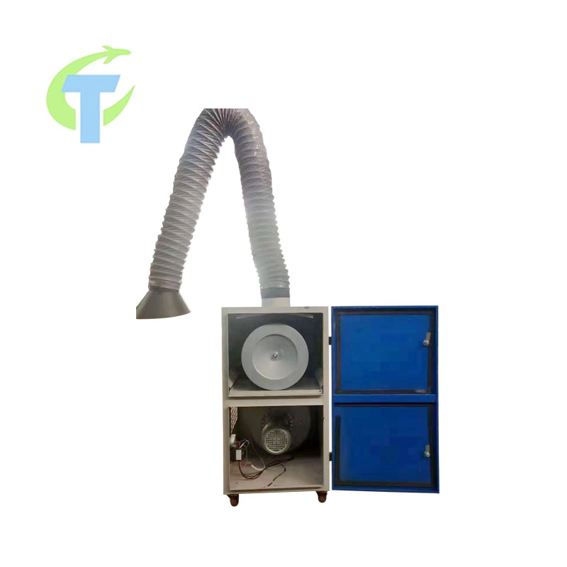 Extrator de Fumaça Portátil Absorvedor de Fumaça de Soldagem e Solda Limpeza Vendedora Purificador de Poeira