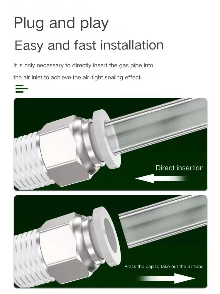 Conector Pneumático Latão