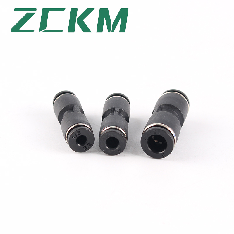 Conjunto de Conectores Pneumáticos Eficientes Conjunto de Conexão Rápida Conjunto de Conexões Pneumáticas em Latão Kit de Conexões Pneumáticas Push Through Peças Mini Pneumáticas Conexões