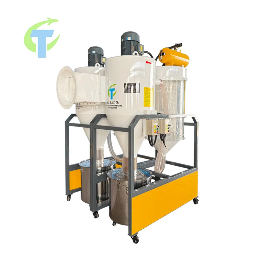 Extrator de Poeira de Alta Eficiência com Múltiplos Tubos e Limpeza Automática por Pulso-Jato