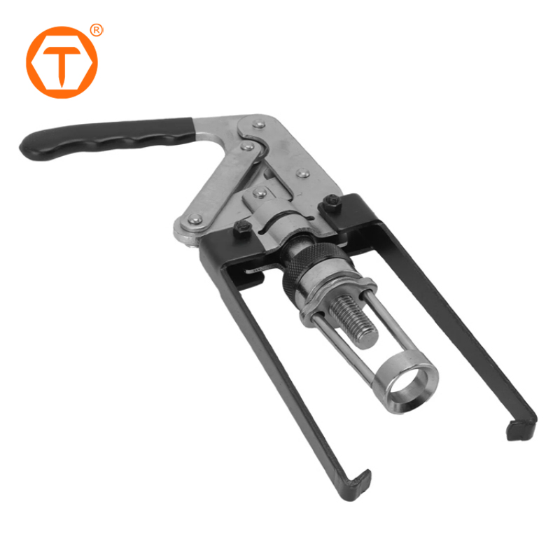 Compressor de mola de válvula manual para motor automotivo, vedantes de óleo, ferramenta de desmontagem, remoção, instalação, grampo, ferramenta de retenção do eixo do motor