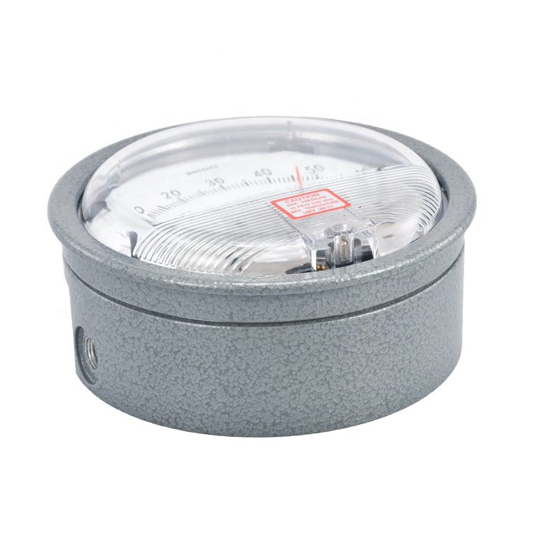 Te2000 0-60PA 120mm Manômetro Digital Circular de Pressão Diferencial Mecânico de Micro Pressão Diferencial