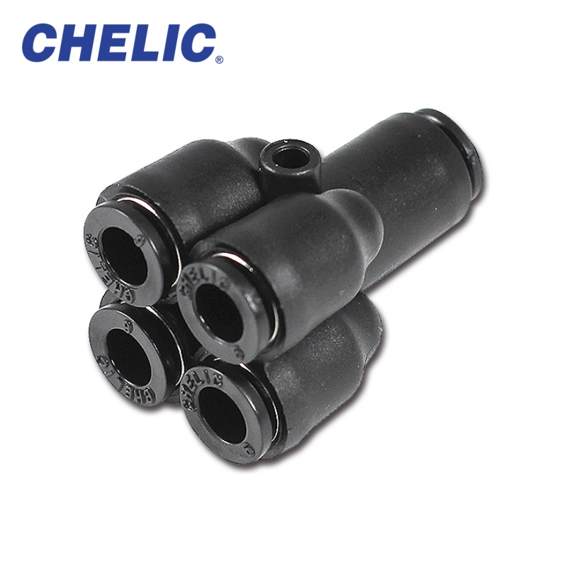 Conector Rápido de Tubo Pneumático da Série CHELIC SQ para 4mm 6mm 8mm OD Tubo PU