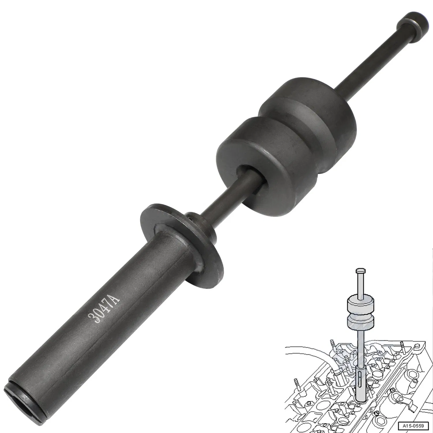 Ferramenta de Reparação Automotiva Totalmente Nova 3047A Ea888 Ferramenta Removedora de Selo de Óleo da Válvula para Volkswagen Audi