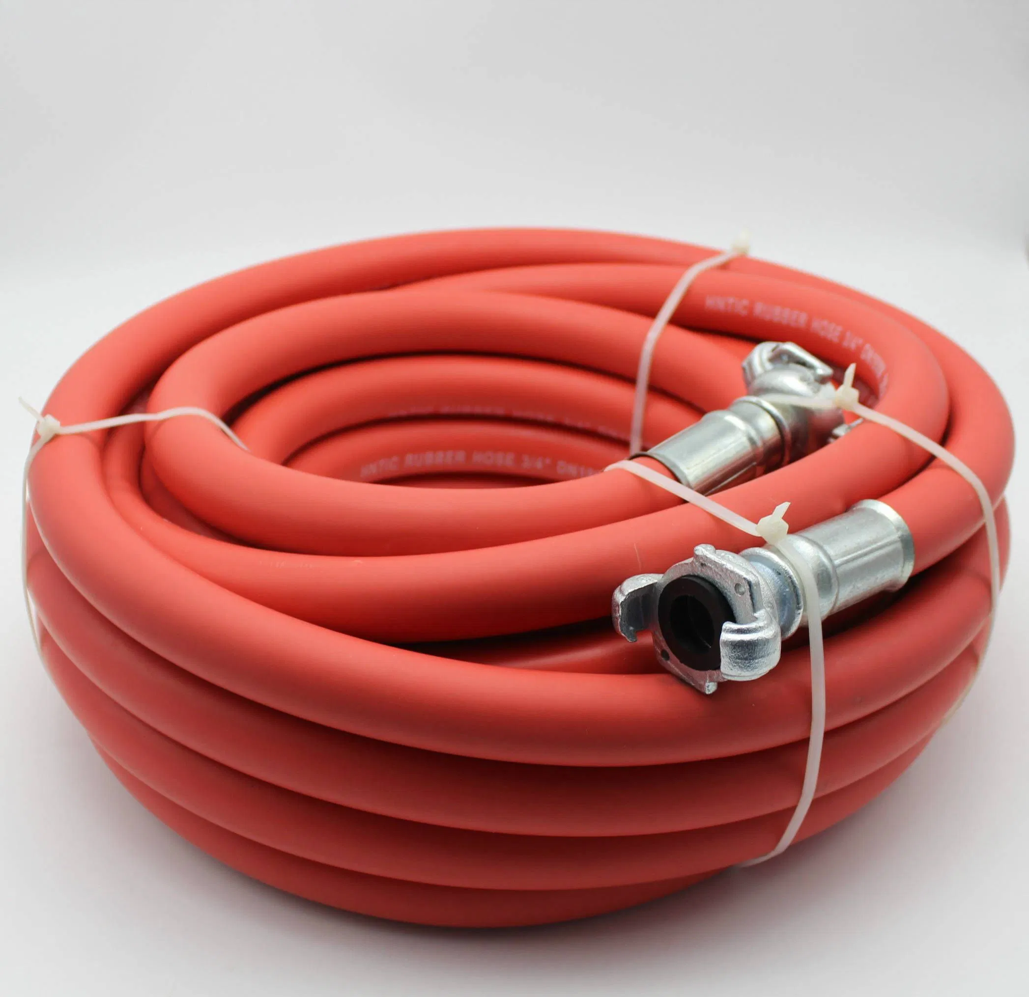 Mangueira de Ar de Borracha Reforçada com Fibra Trançada para Martelo Pneumático 300 Psi para Compressor