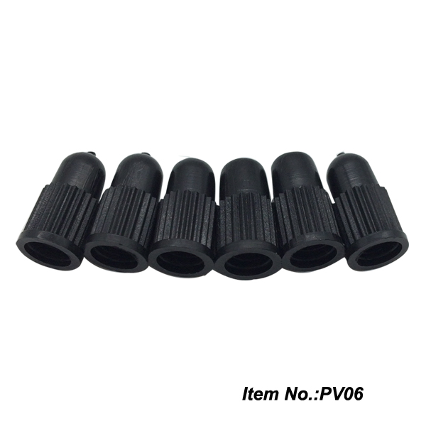 Capas de Válvula Presta de Plástico Preto para Carro, Motocicleta e Caminhão da Fábrica da China