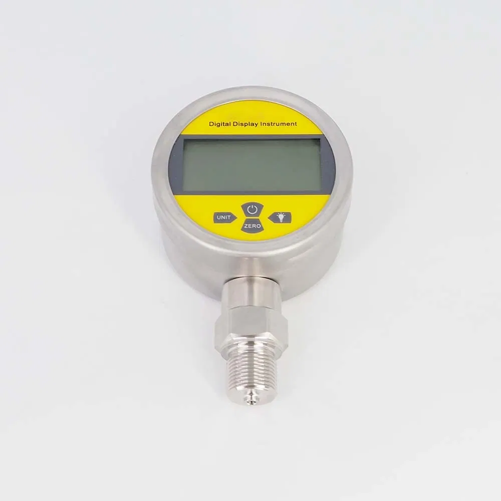 Sensor de Pressão Diferencial Hart Digital de Alta Precisão Aice Tech Manômetro de Aço Inoxidável com Certificação CE ISO Sac-131-Bx Instrumento Industrial