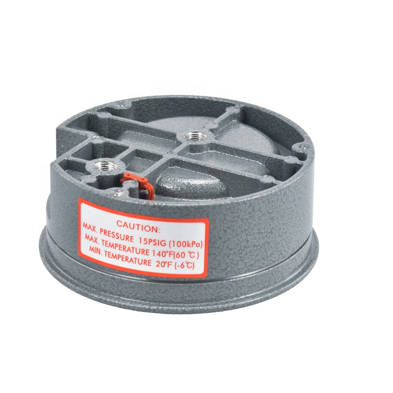 Te2000 0-60PA 120mm Manômetro Digital Circular de Pressão Diferencial Mecânico de Micro Pressão Diferencial