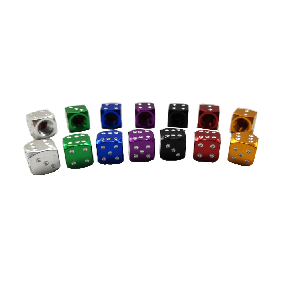 Tampa de Válvula de Ar para Roda de Pneus em Alumínio Vermelho 4PCS Um Conjunto