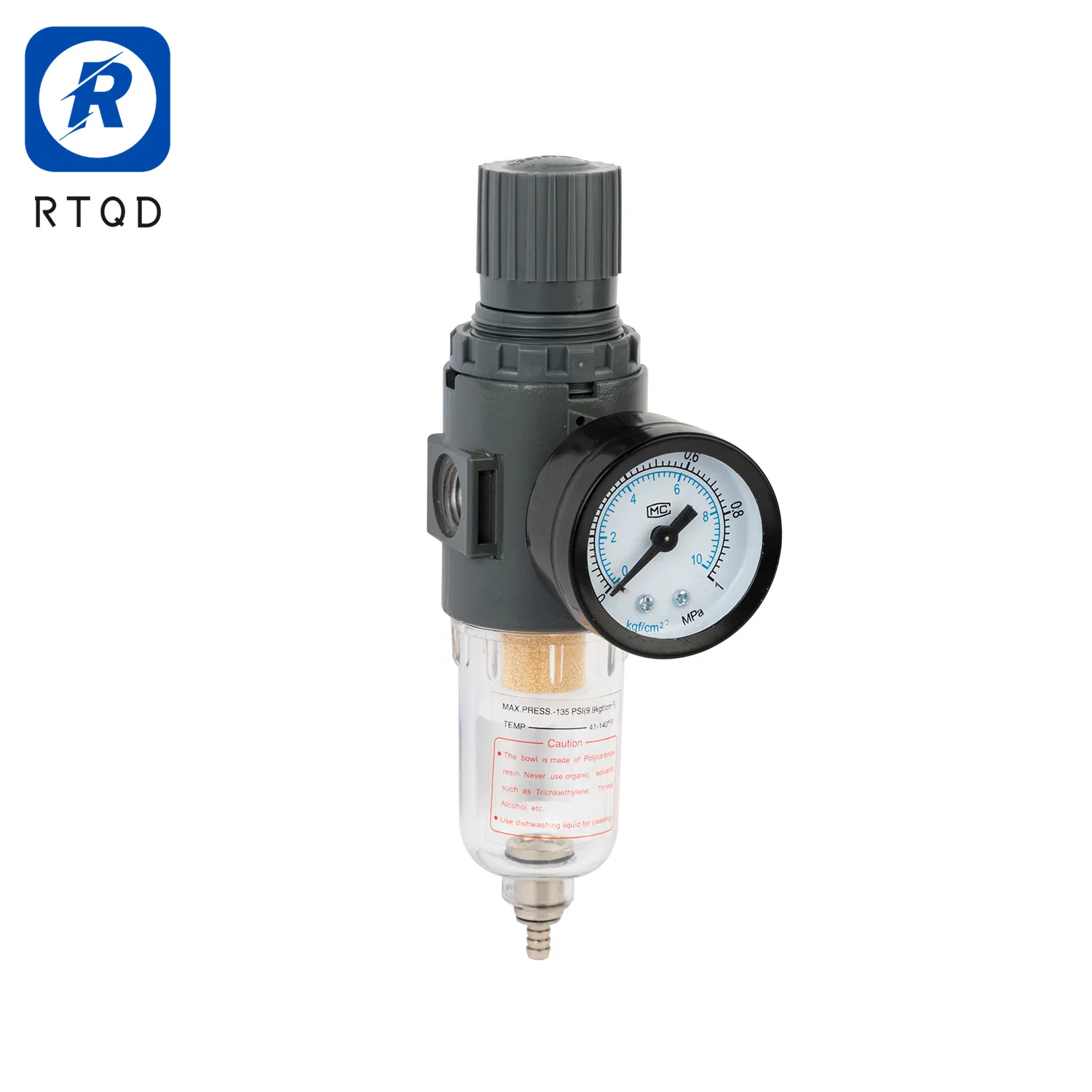 Regulador Airtac Afr2000 Filtro de Separação de Óleo-Água Compressores de Ar Regulador de Pressão de Descompressão Pneumática