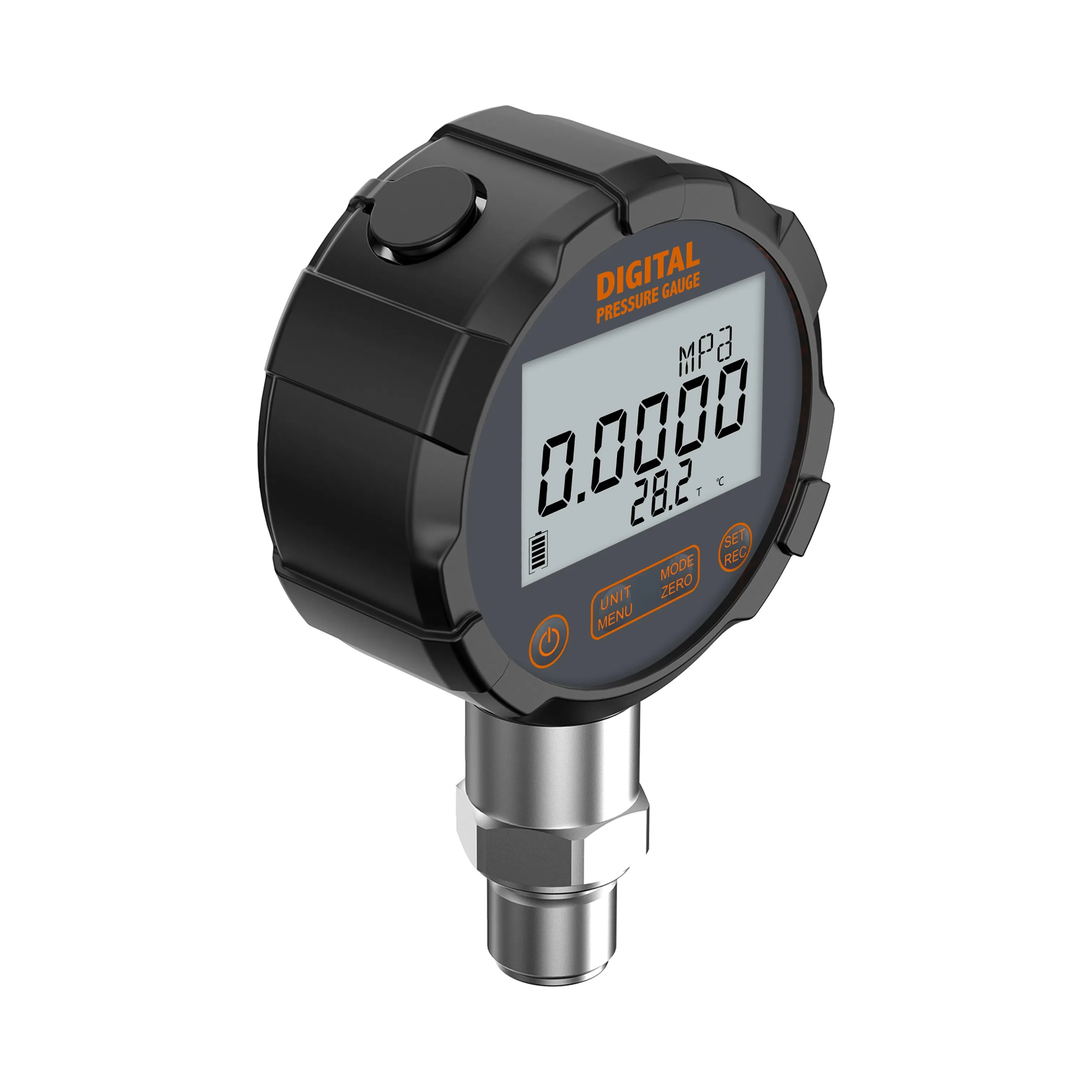 MD-S211 0.05%Fs 330 Medidor de Pressão Digital Rotativo com Bluetooth e Certificação ATEX com 3D Modelo