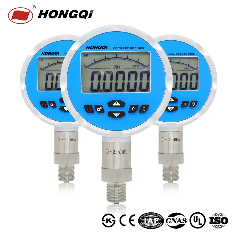 Manômetro Digital Inteligente de Alta Precisão da Hongqi com ISO9001/CE/RoHS