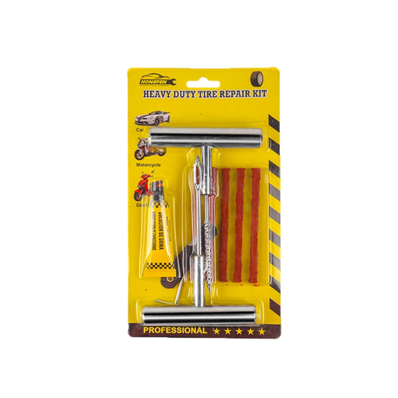 Kit de Reparação de Pneus com Plugues para Carro Caminhão Motocicleta Automotivo Off-Road